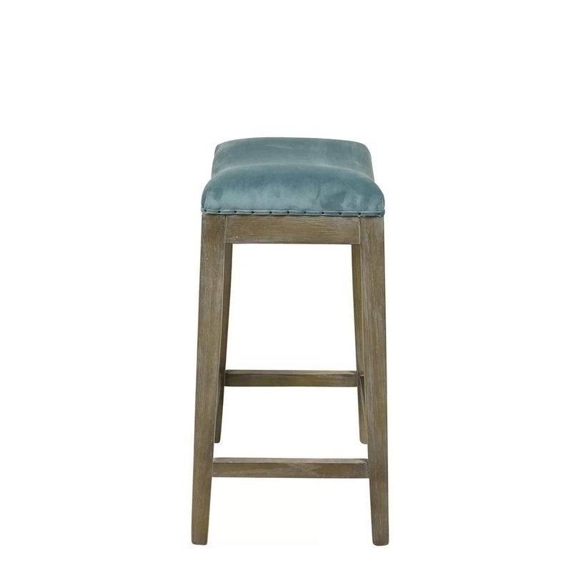 Green Wood Stool O294