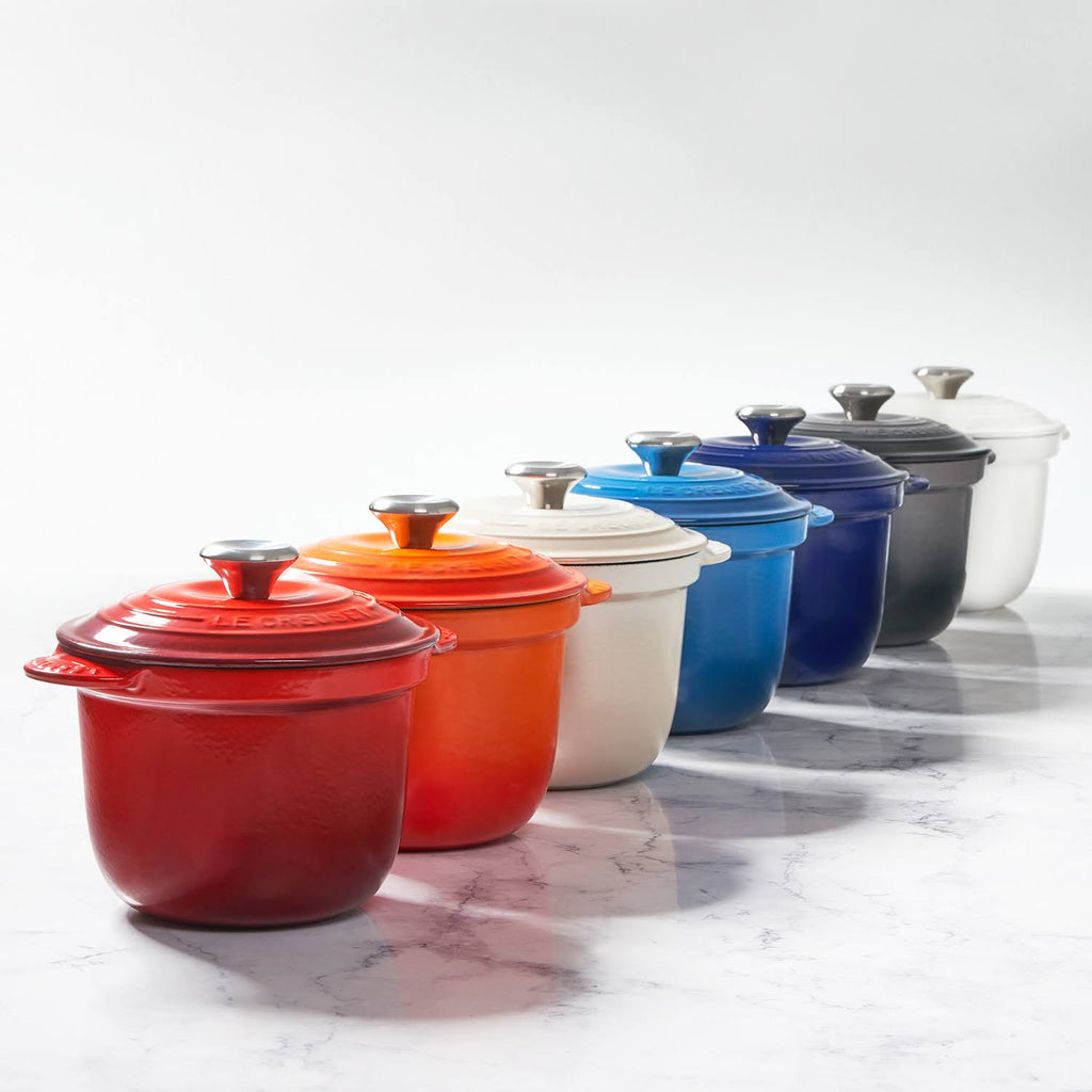2.25 Qt Cast Iron Rice Pot Deep Teal F870