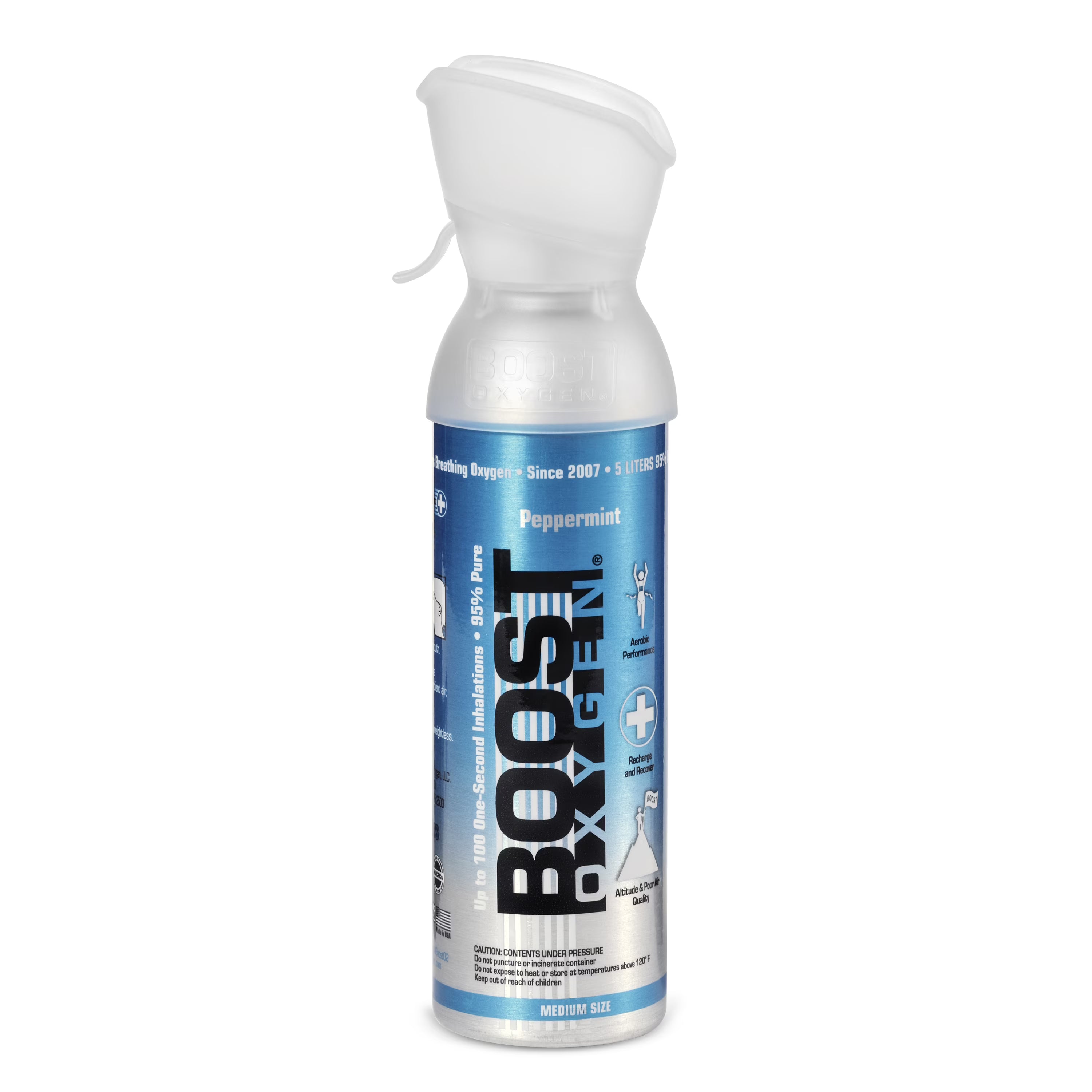 Peppermint 5 Liter Pure Oxygen Canister (12 Pack) U54389