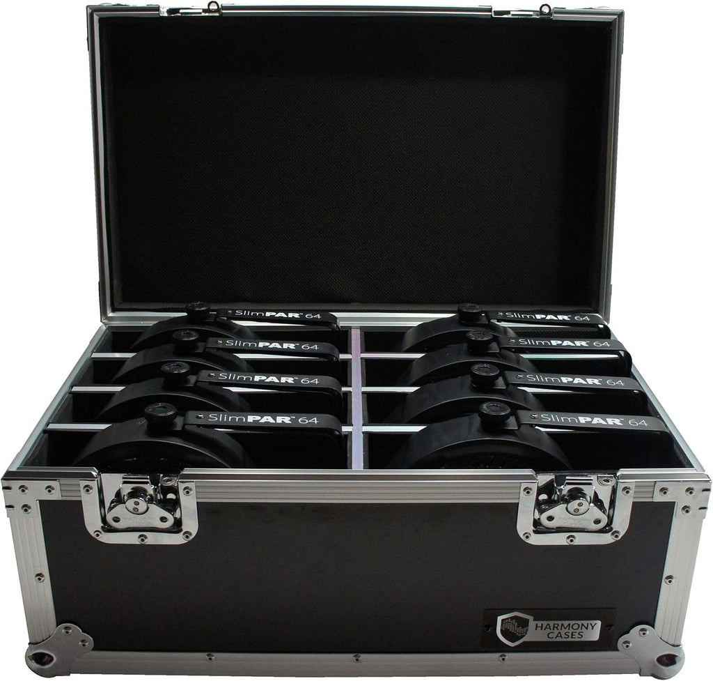 Light Flight Case Compatible with SlimPAR 64 RGBA x 8 Y438