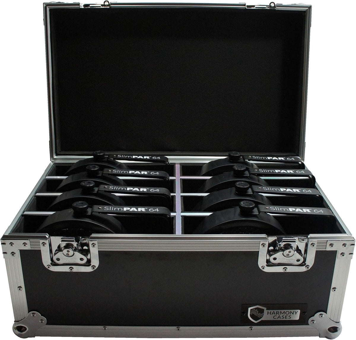 Light Flight Case Compatible with SlimPAR 64 RGBA x 8 Y438