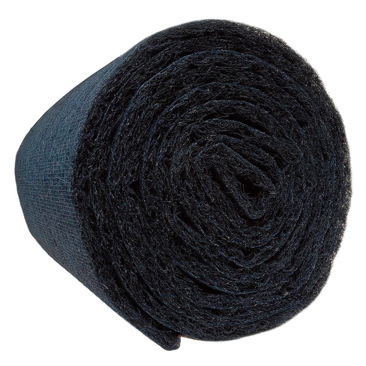 Carbon Filter Media Roll, 1200x1/4x19-1/2, Black V406265