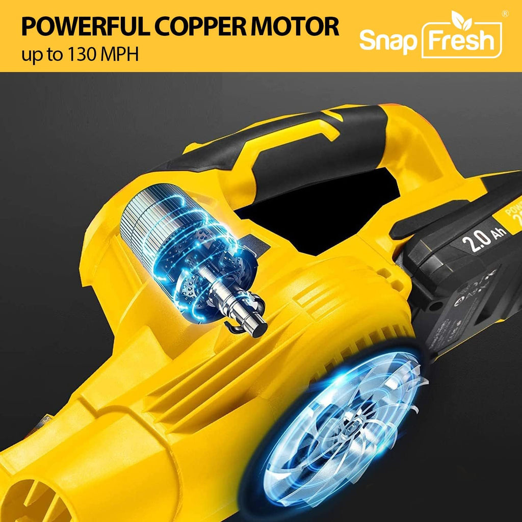 20V Cordless Electric Leaf Blower with Battery & Charger P23683