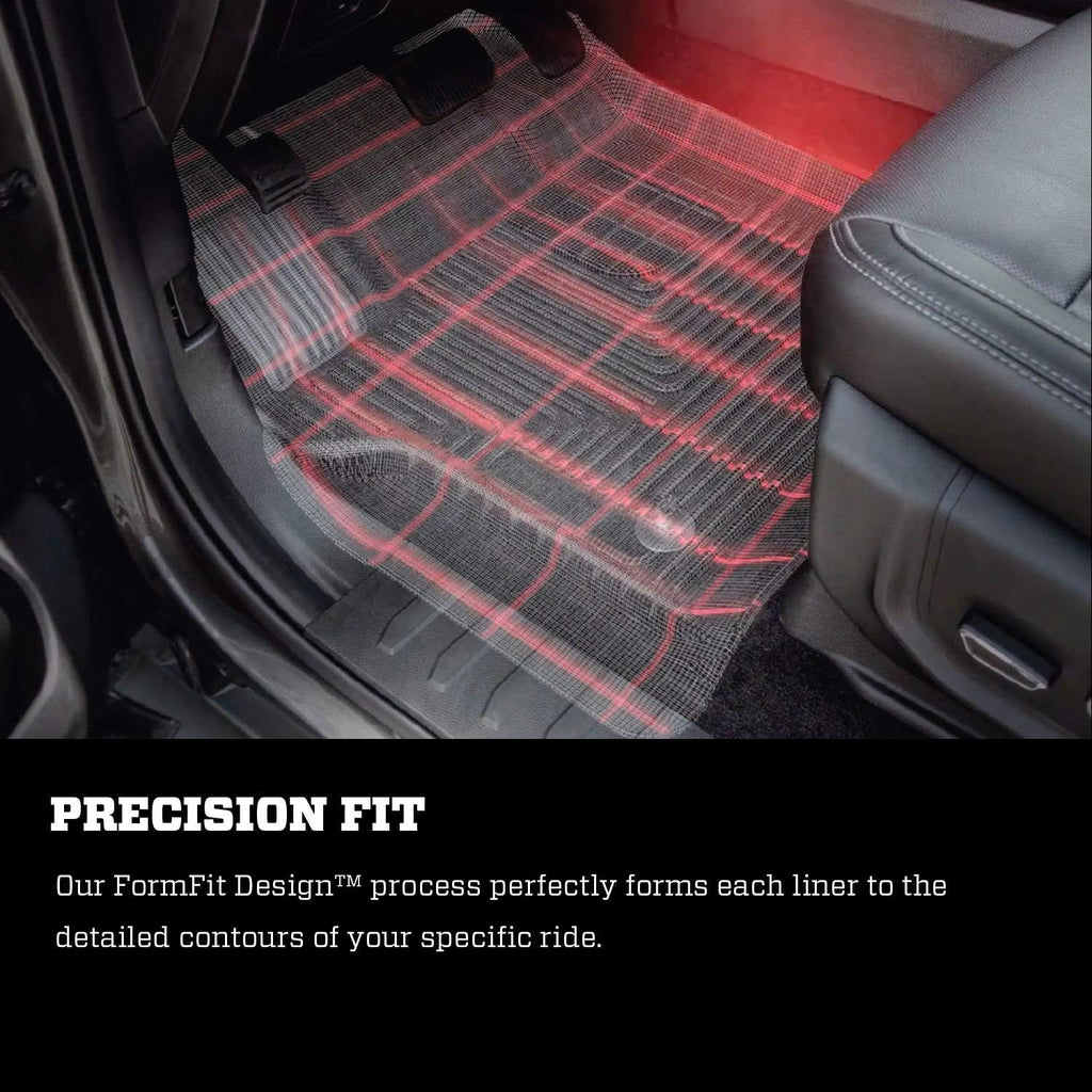 Black Front Floor Liners 2 Pcs D516426
