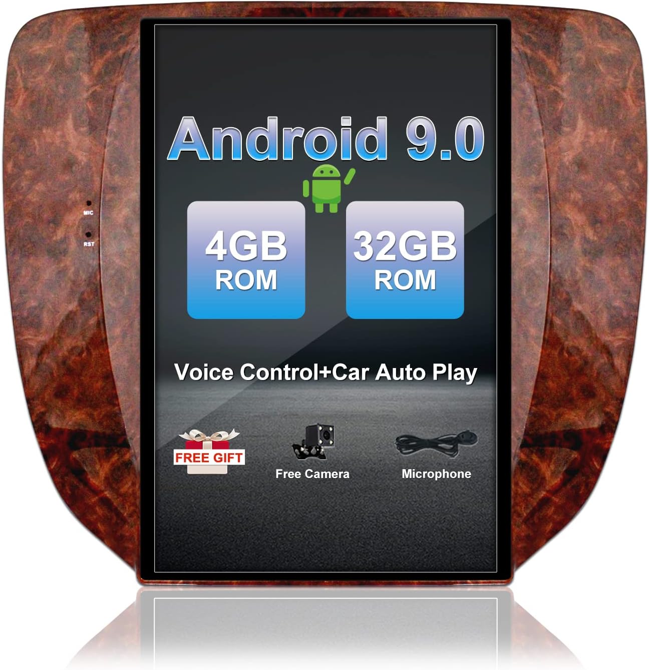 12.1'' Android Car Stereo Radio with Carplay Android Auto DSP Voice Control Camera J690880