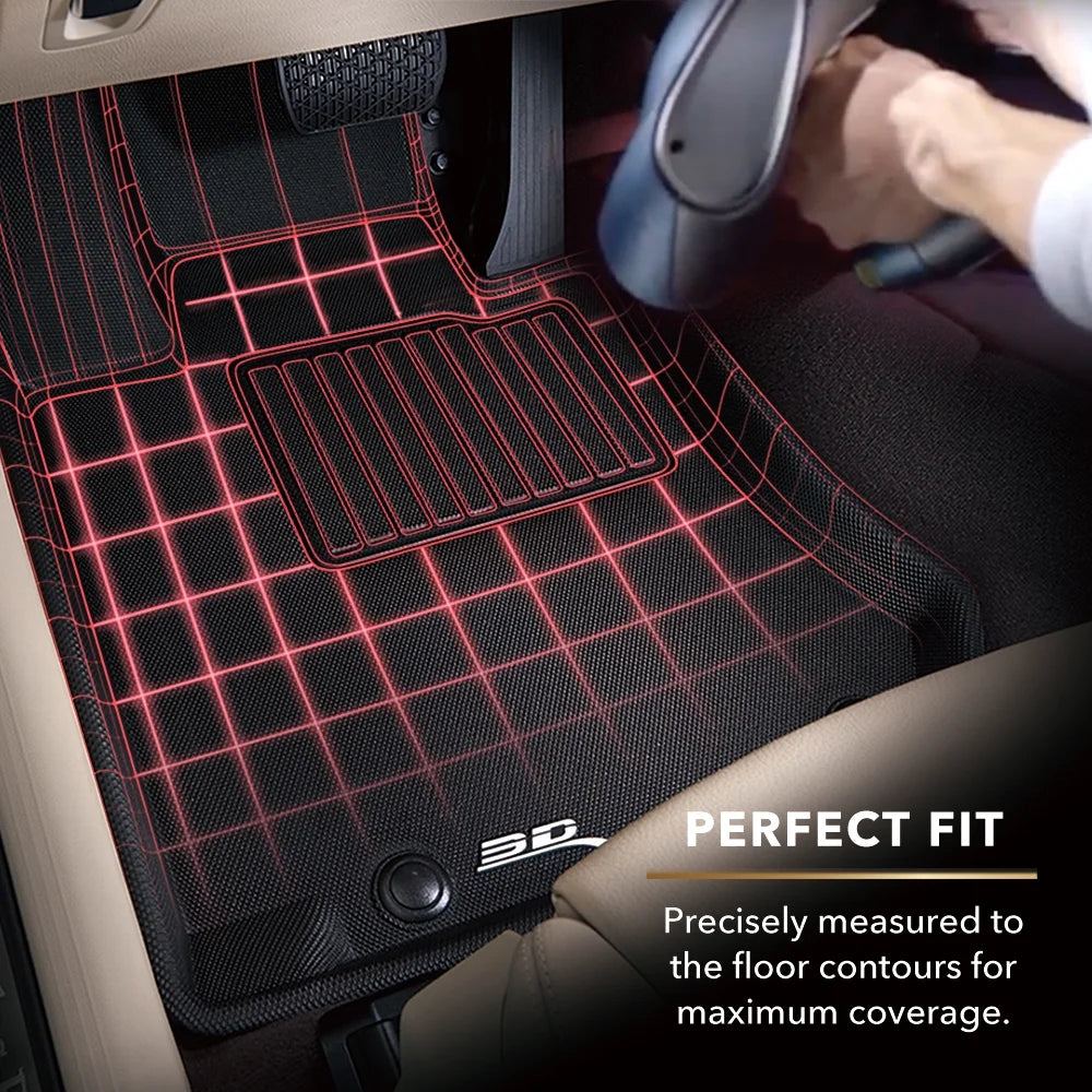Black Floor Mat for Subaru Impreza Crosstrek 2018-2023 Front Row X321