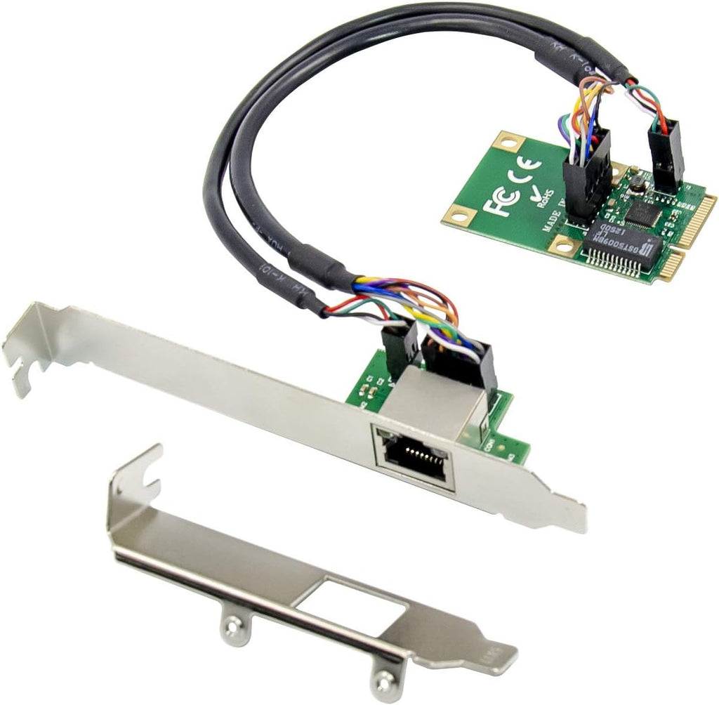 Mini PCI-E Dual Port Gigabit LAN Card Network Interface Controller Card W2959