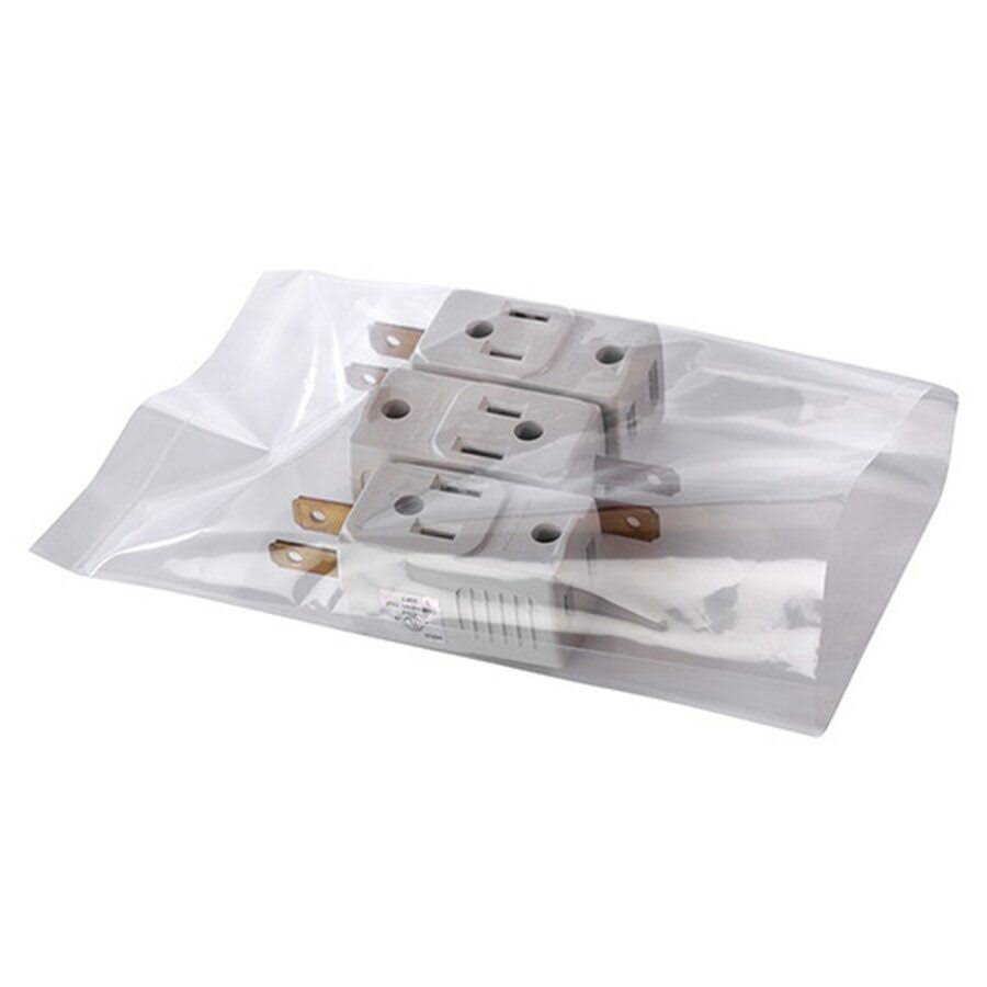 4 mil Clear Poly Bags, 7 x 10, 1000/Case R92360