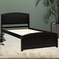 Twin Solid Wood Bed U84912