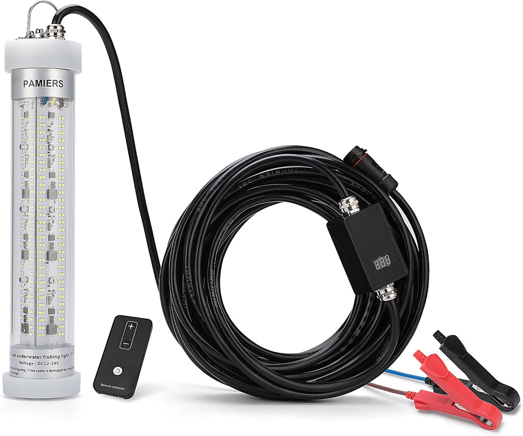 Underwater Fishing Light, DC12V/24V 300W, with Remote Brightness Adjustment C7774