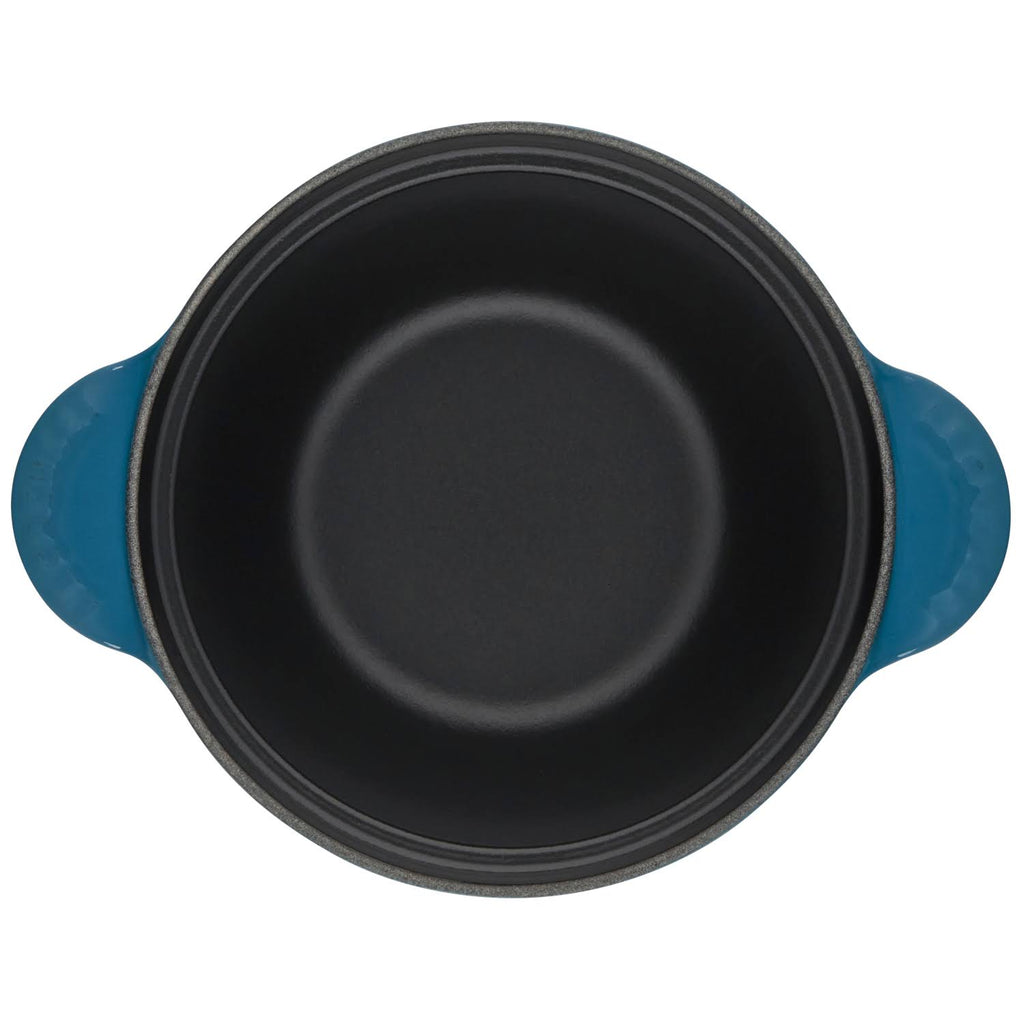 2.25 Qt Cast Iron Rice Pot Deep Teal F870