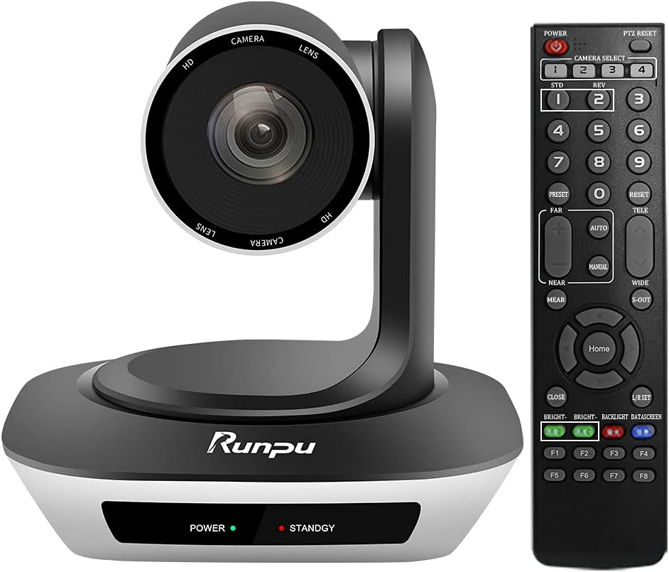 HD1080P PTZ Conference Room Camera and Wireless Bluetooth USB Conference Microphone and Speaker H541