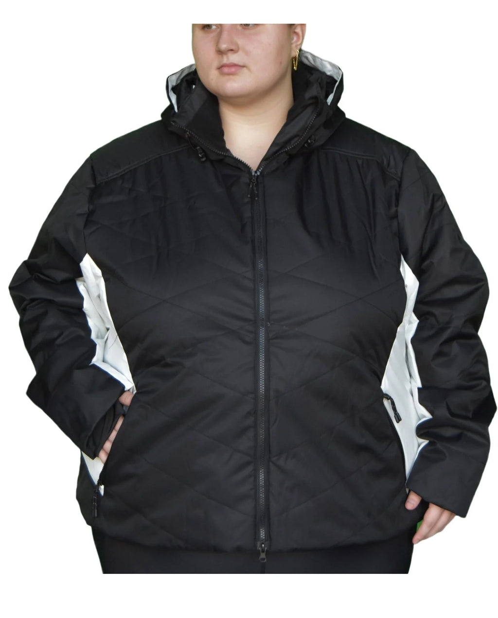 Plus Size Ski Jacket Coat D697183