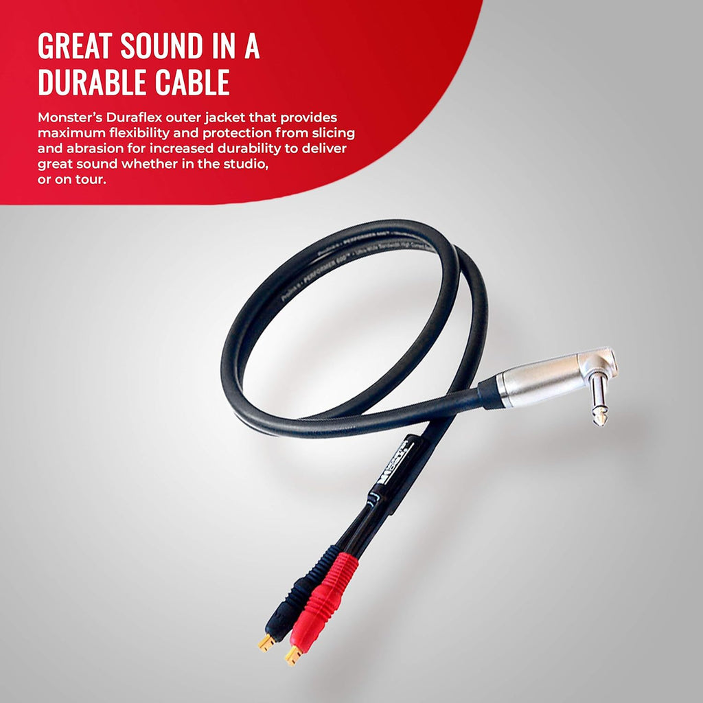 1/4 Inch to Faston Speaker Cable, 12 feet M6186