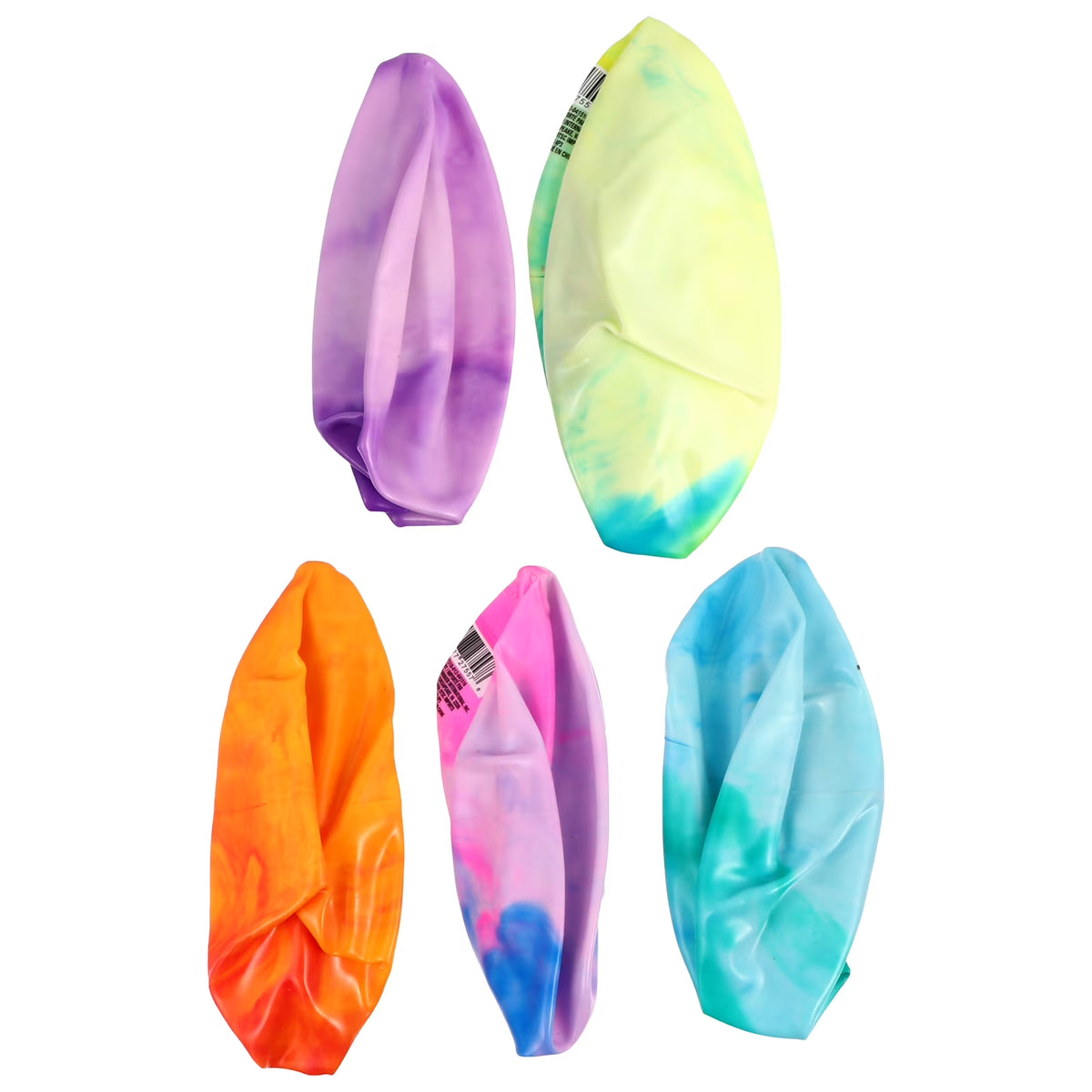 5 PCS Beach Ball Inflatables Glossy Panel Children’s Toys Pvc I3114