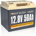 12.8V 50Ah LiFePO4 Battery, 640Wh Lithium Battery O33820