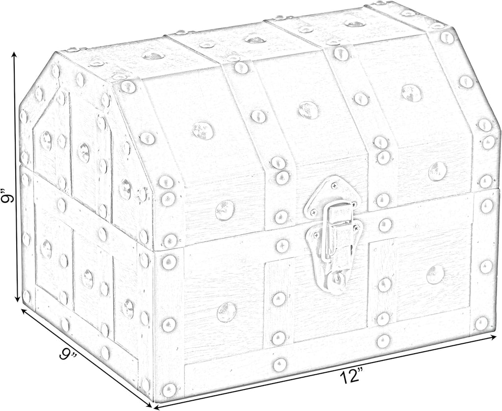 Vintage Pirate Chest J89233