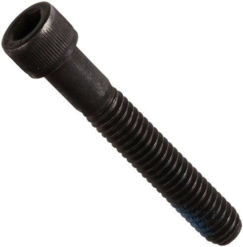 M8-1.25 x 40mm Alloy Steel Black Oxide Hex Socket Cap Screw, Quantity: 50 J809