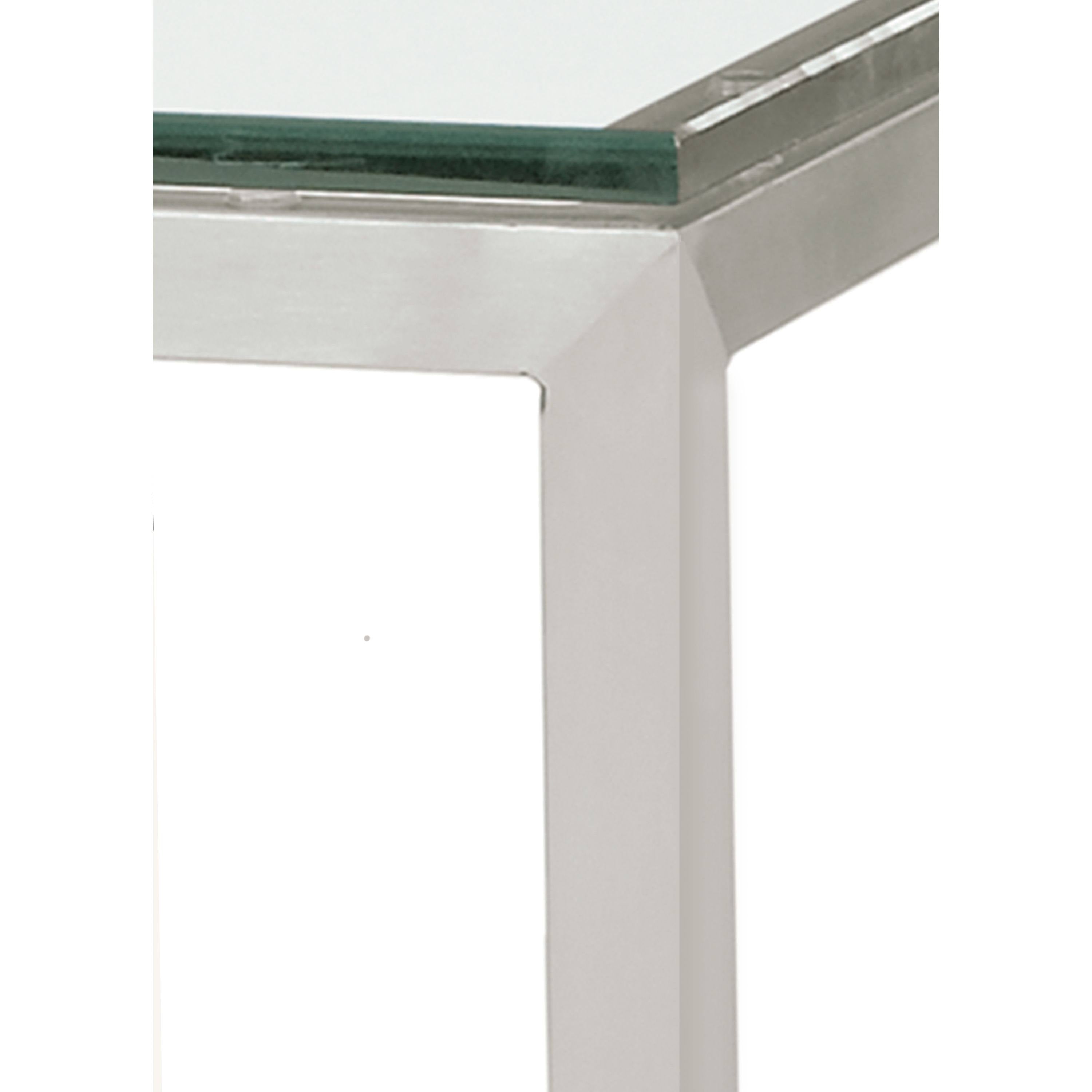 Clear Tempered Glass Patio Bar Table with Graphite Base O989857
