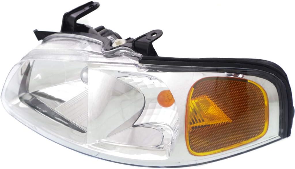 Headlight Assembly Chrome Bezel Driver Side Pack of 2 P870322