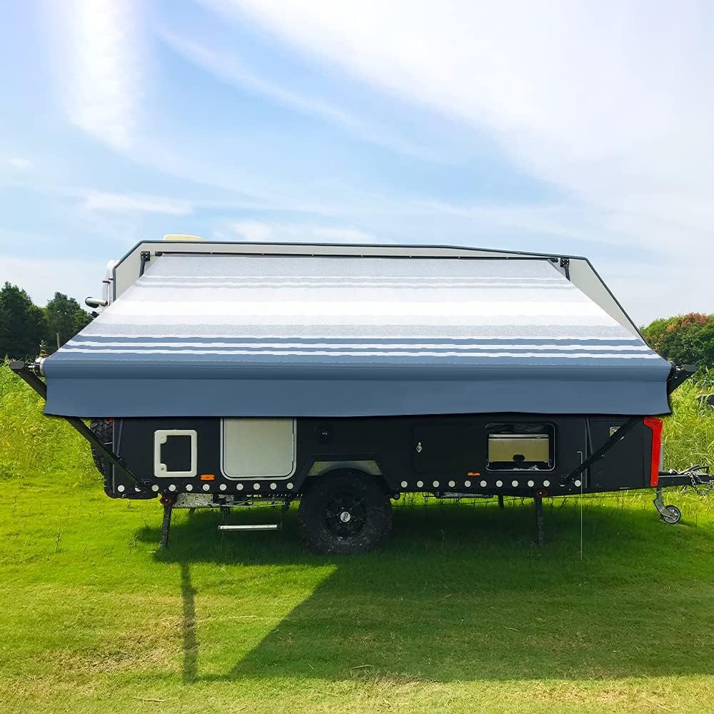 20 Feet Black Vinyl RV Awning Replacement S948780