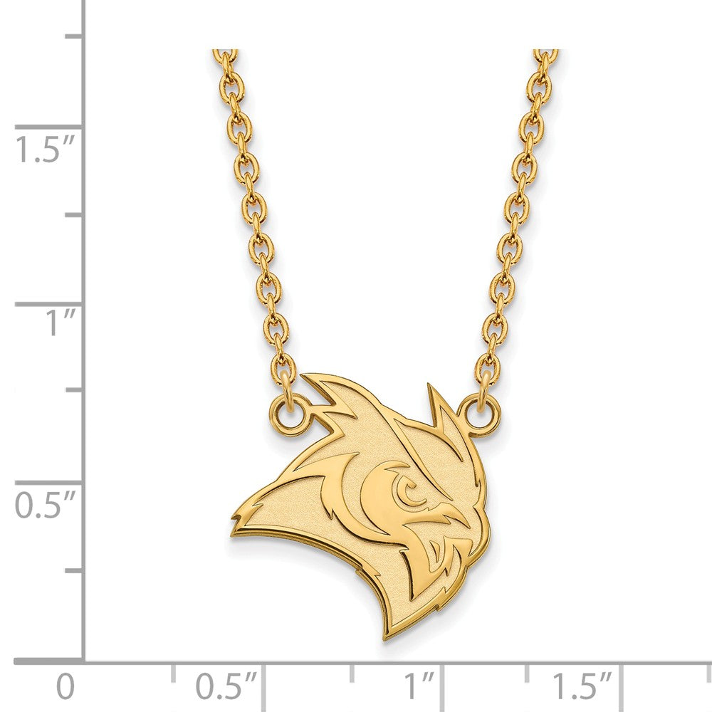 14k Yellow Gold Rice University Pendant Necklace Z256383