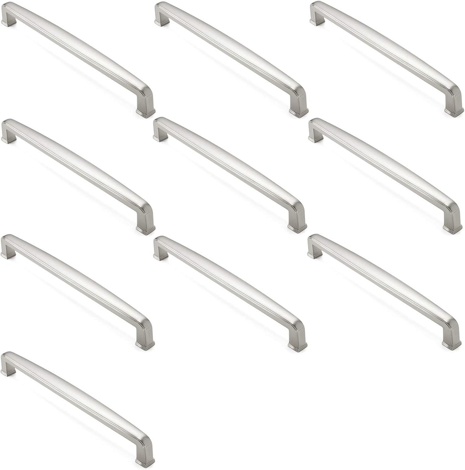 Satin Nickel Kitchen Cabinet Handles Pack of 2 X61284