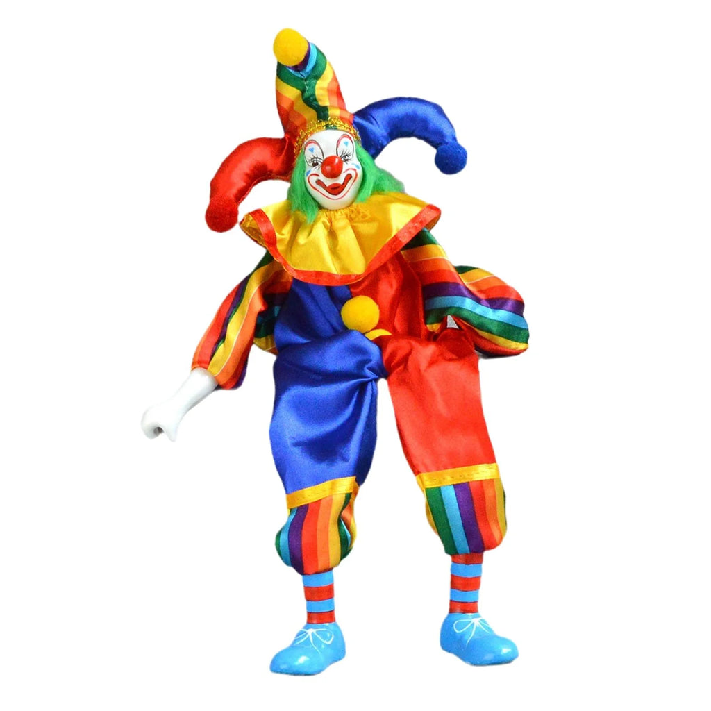 Harlequin Doll Porcelain Doll Toy Ornament O723