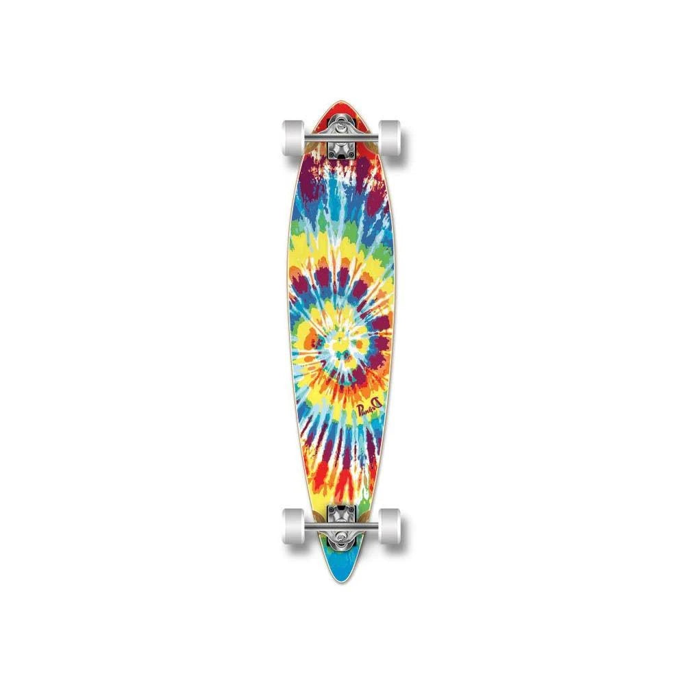 Tiedye Pintail Longboard Complete E8138