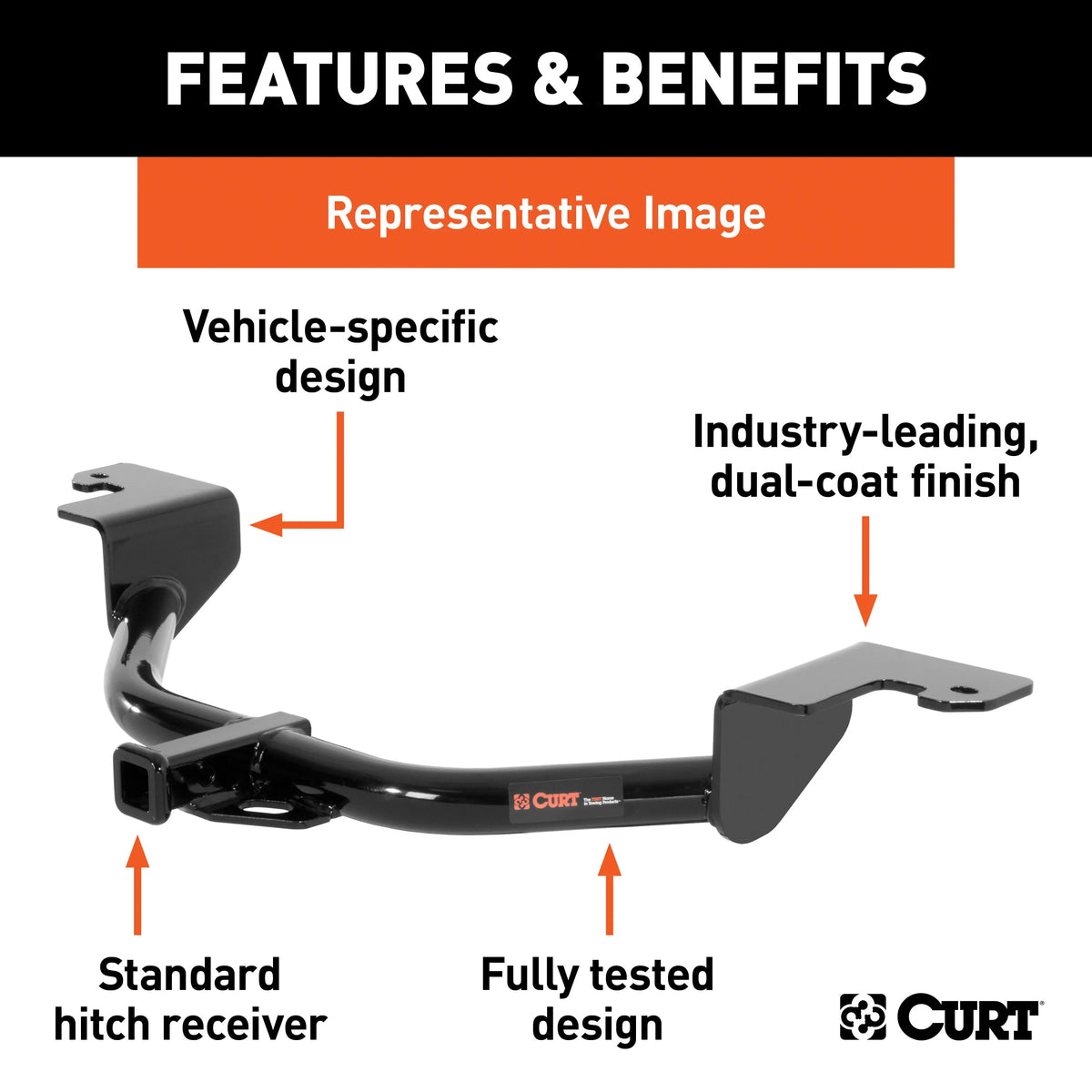 Class 1 Hitch with Ball Mount and Installation Hardware Q209748