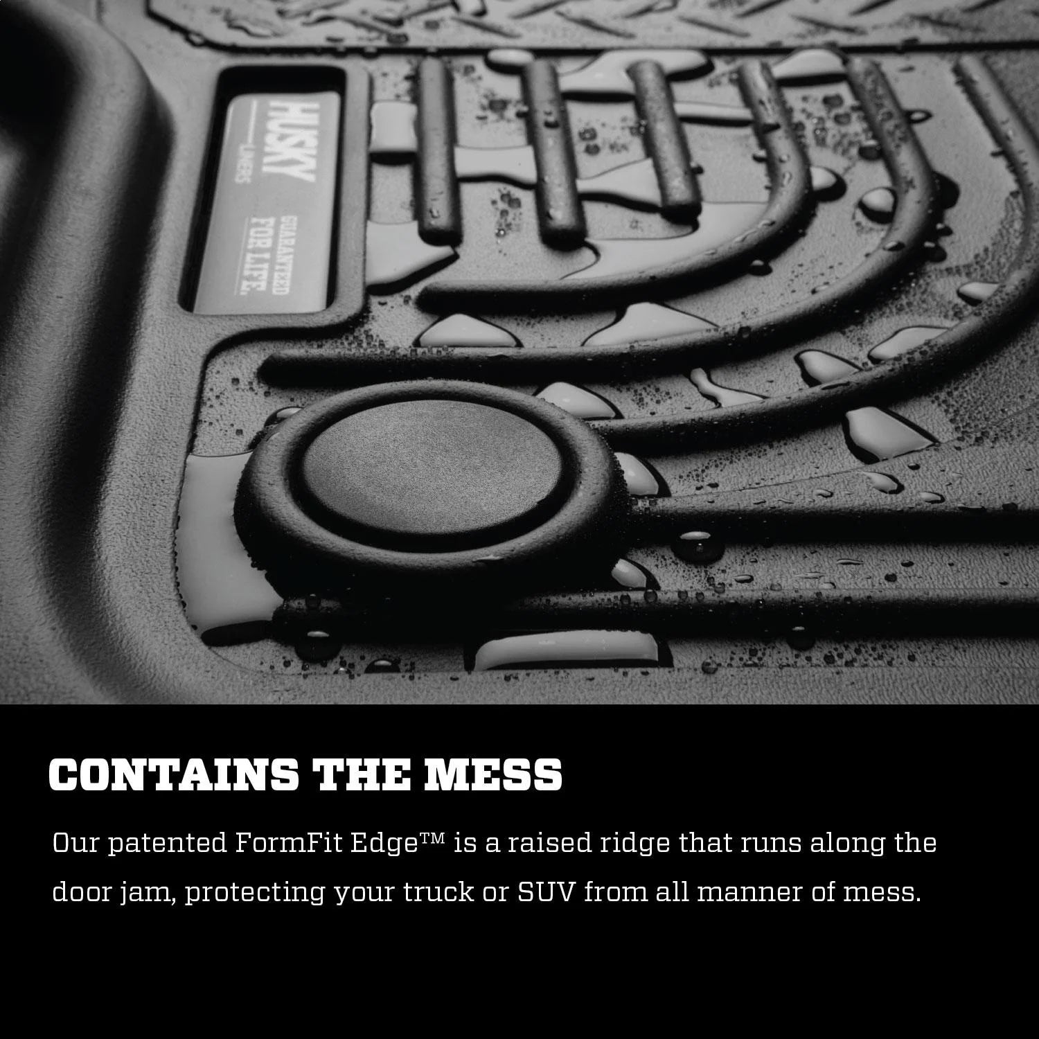 Black Front & 2nd Seat Floor Liners D4273