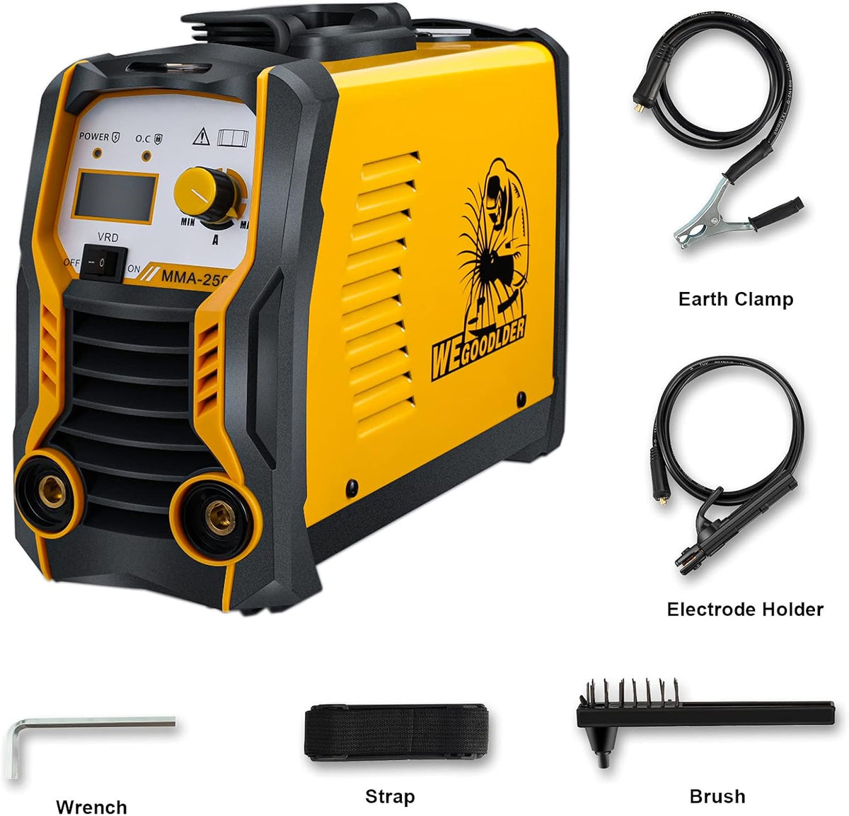 110V/220V 200Amp ARC Stick Welding Machine IGBT Dual Voltage Welder S611053