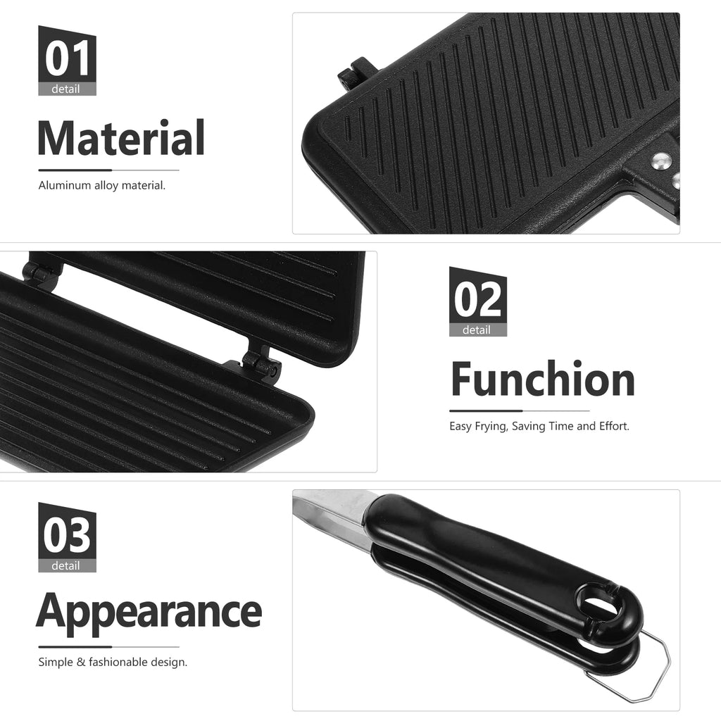Double Sided Non Stick Sandwich Waffle Maker F938752