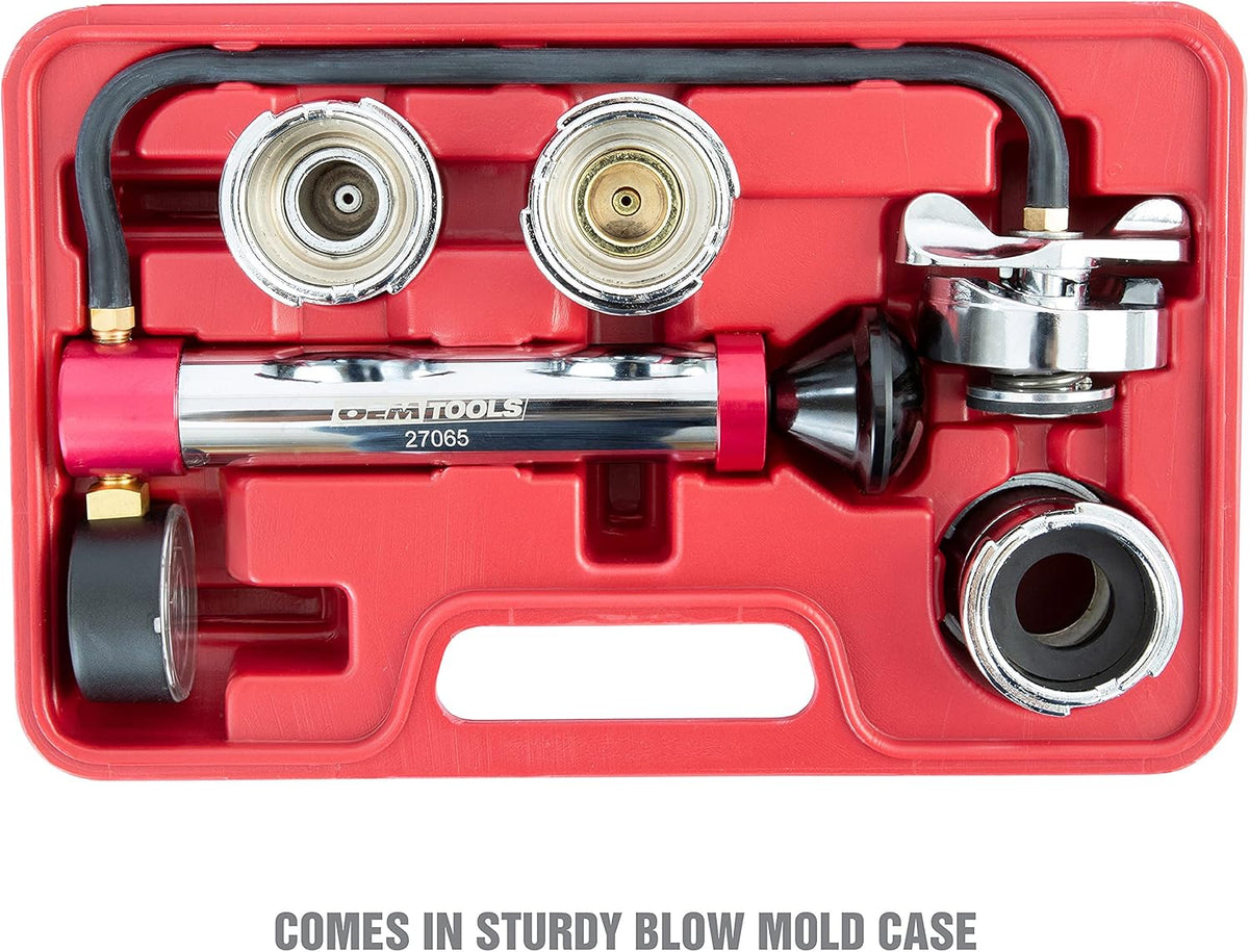 Radiator and Cap Test Kit, Pressure Tester for Coolant System R771638