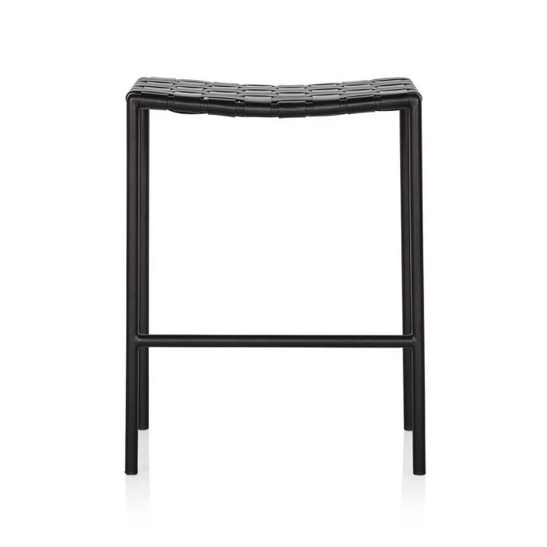 Leather Weave Bar Stool M641451