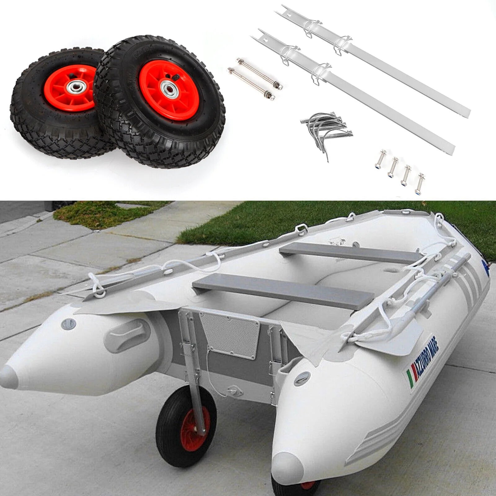 Boat Transom Launching Wheels 300 Lbs R237