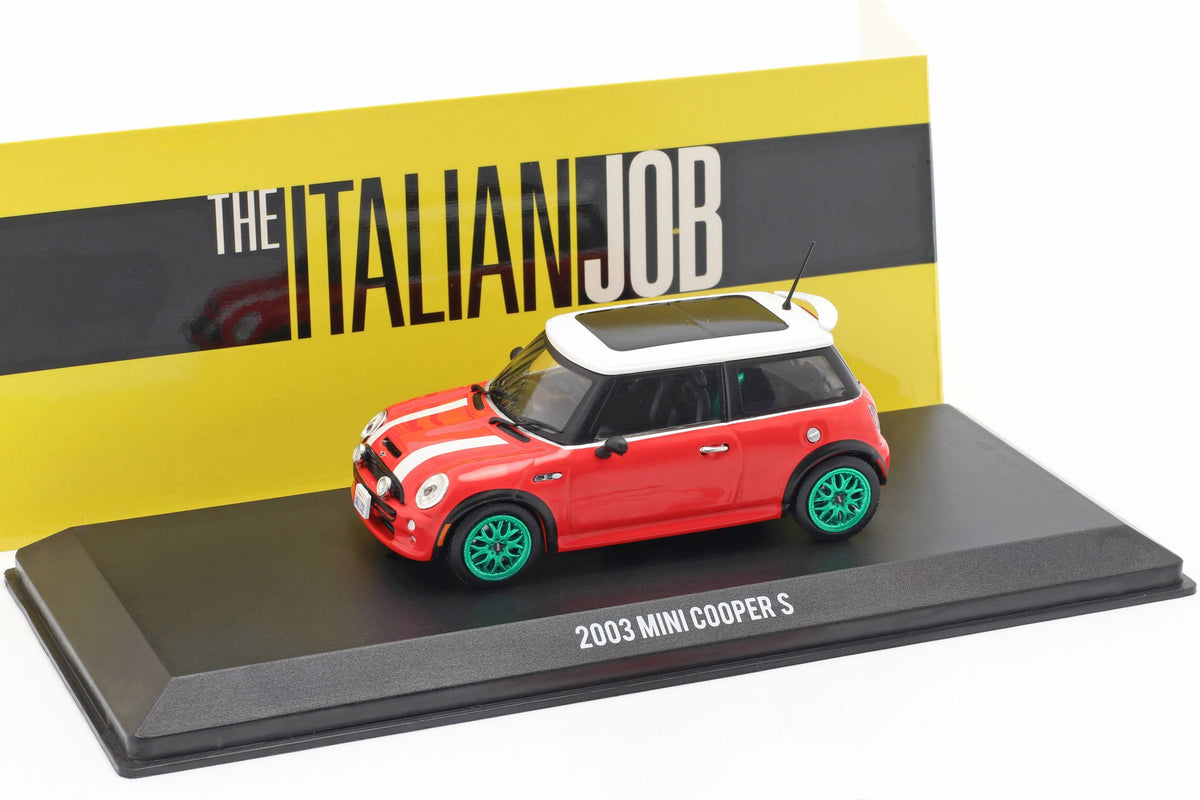 Mini Cooper S 1:43 Red White W9047