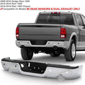 Chrome Steel Rear Step Bumper for Dodge Ram 1500 X83004
