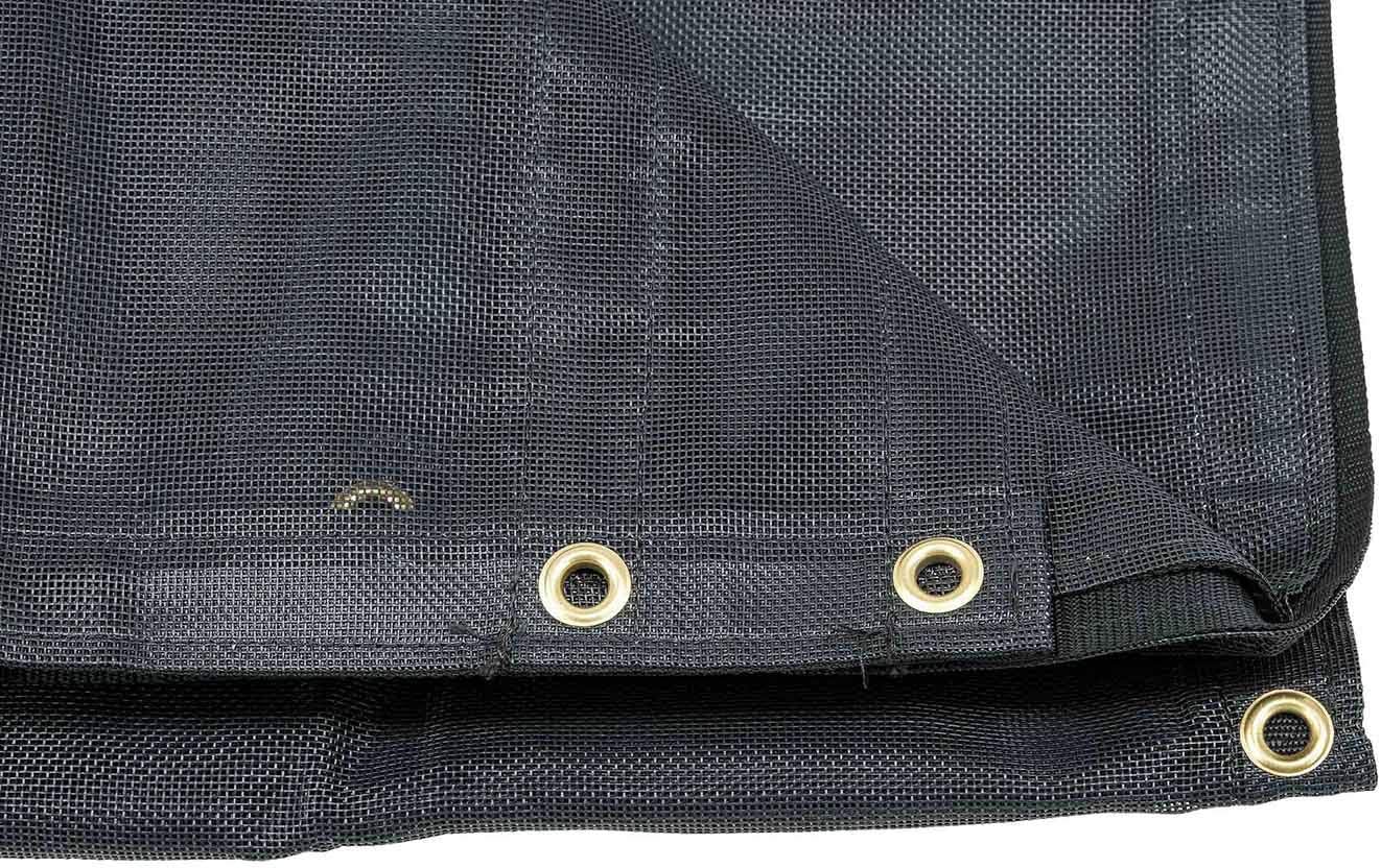 7' x 12' Vinyl Coated Mesh Tarps Pack of 2 Y90606