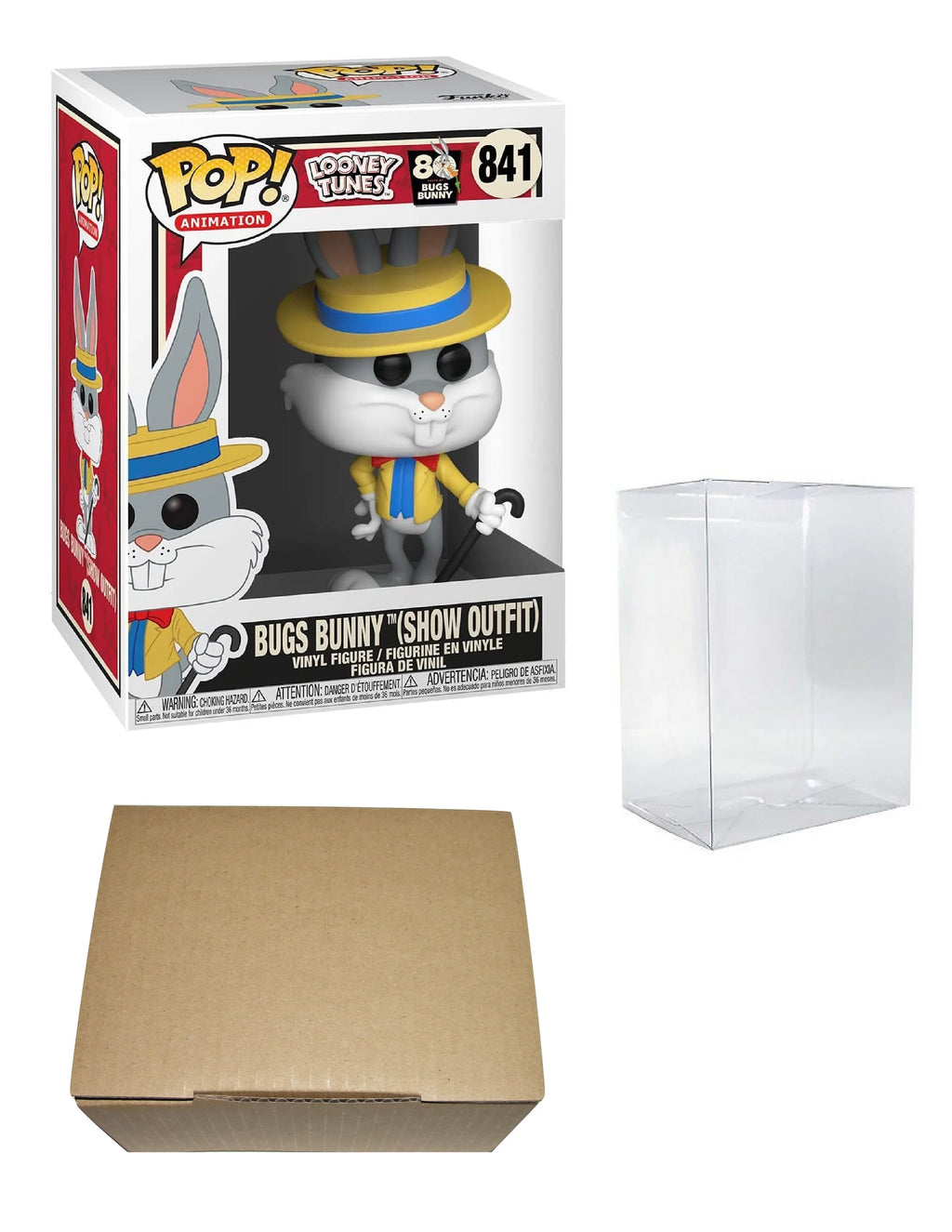 Bugs Bunny Vinyl Figure Bundle with Cardboard Protector Box Z565170