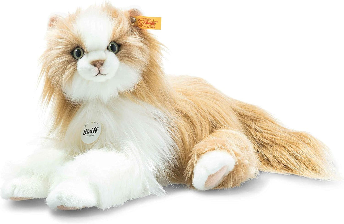 Reddish Blond/White Stuffed Animal F4283