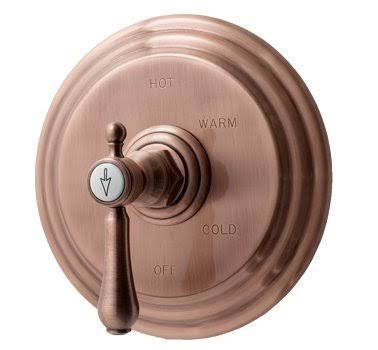 English Bronze Pressure Balance Shower Trim Y298907