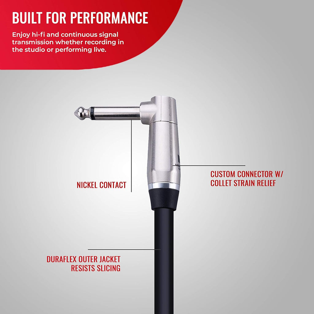 1/4 Inch to Faston Speaker Cable, 12 feet M6186