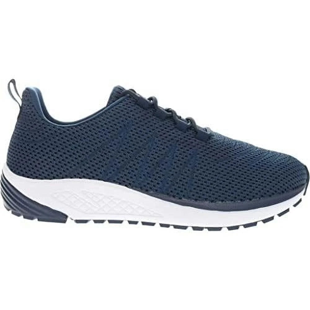 Navy Knit Walking Shoe H519