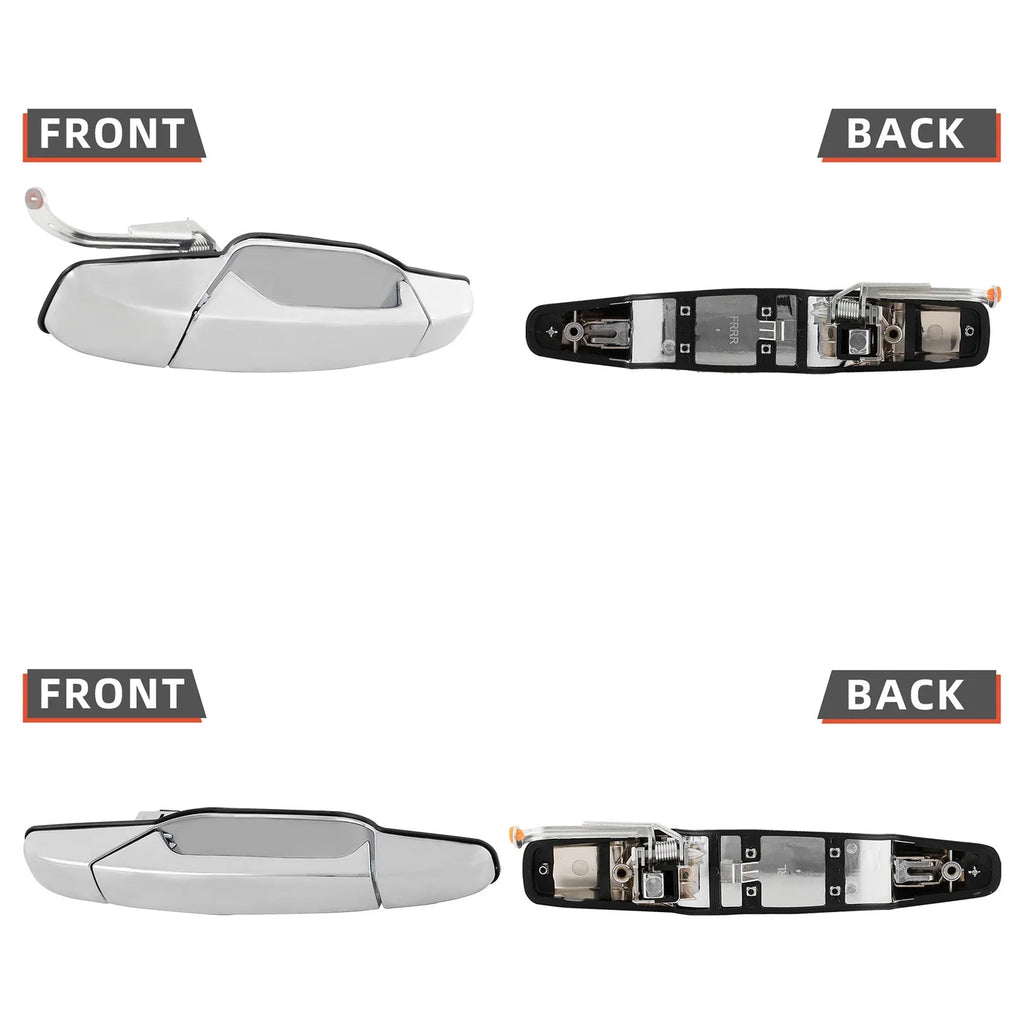 Chrome Exterior Door Handle O58213