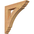 Western Red Cedar Traditional Smooth Bracket I54379
