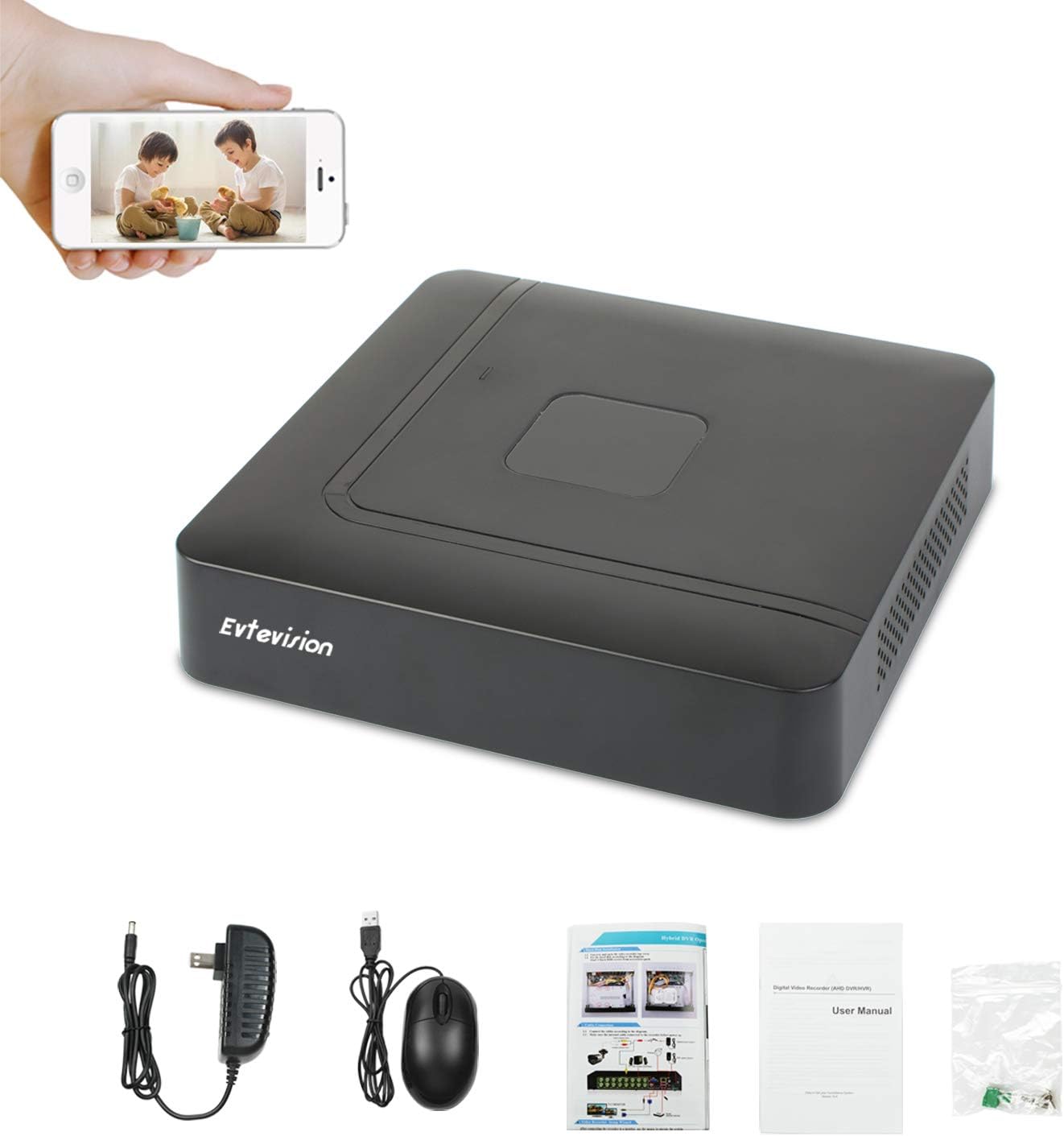 4K 16CH NVR Network Video Recorder, Pack of 2 H147042