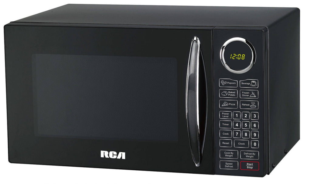 0.9 Cu ft Black Microwave D58117
