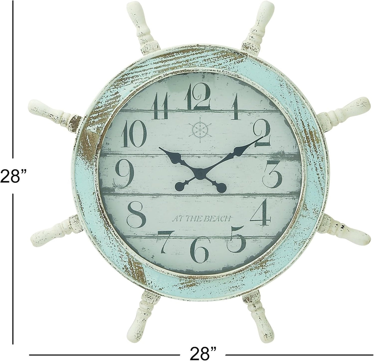 Nautical Wood Anchor Wall Clock Z909897