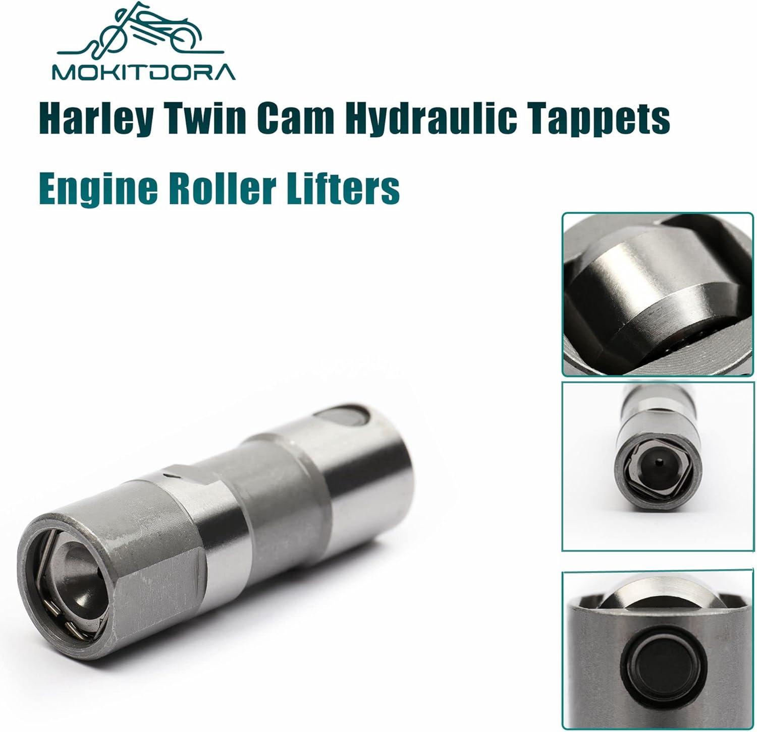 Set of 4 Hydraulic Roller Lifters for Big Twin 1999-2016 V95233